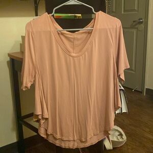 pink lululemon t-shirt